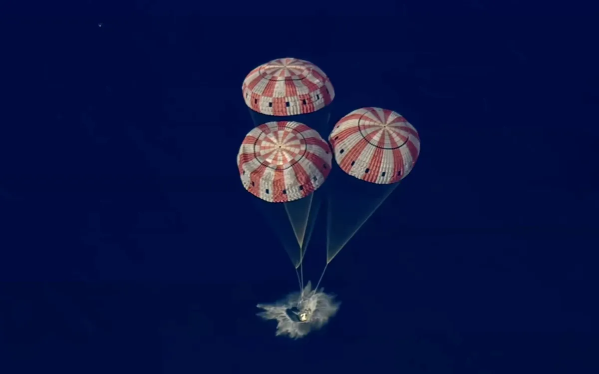 Orion a reușit! Cei patru astronauți, acasă după misiunea Artemis II