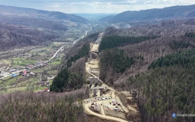 VIDEO spectaculos: Autostrada-minune, ridicată în Carpați, sfidează România