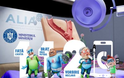 Minsiterul Sănătății și ALIA, campanie de conștientizare AVC cu Eroii FAST