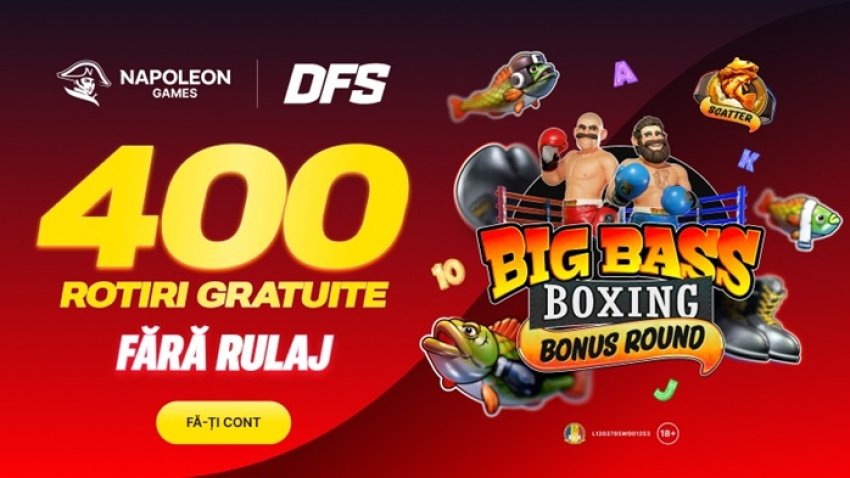 50 rotiri gratis, fără depunere! Plus 350 cash bonus
