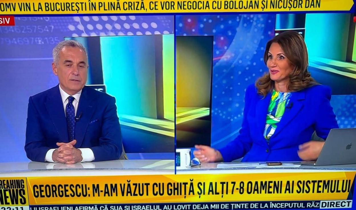 Călin Georgescu sare în apărarea Realitatea Plus și Gold FM: Democrație invocată pentru Gușă?