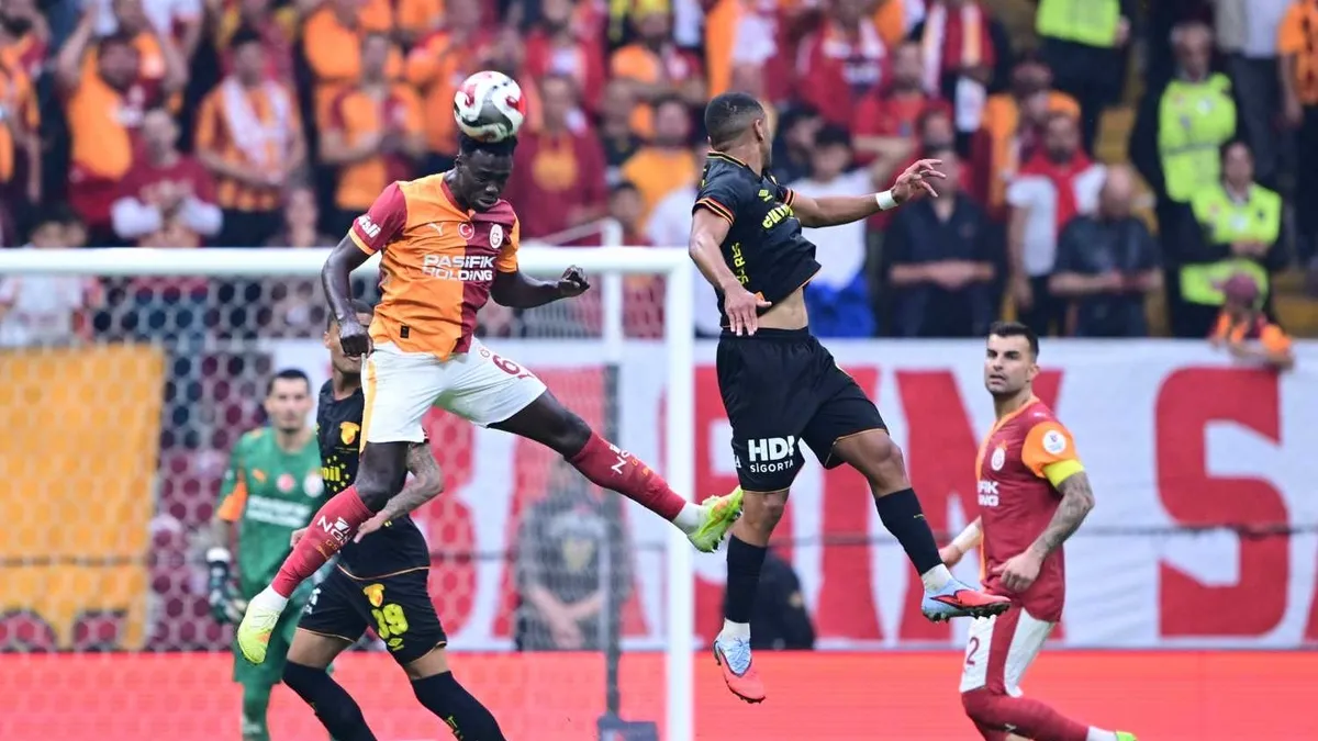 Göztepe – Galatasaray, meci ÎN Super Lig: Spectacol pe teren