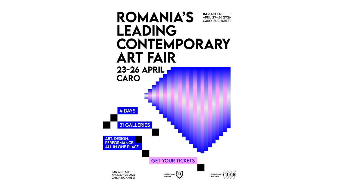CARO și RAD ART FAIR, parteneriat pentru a susține arta