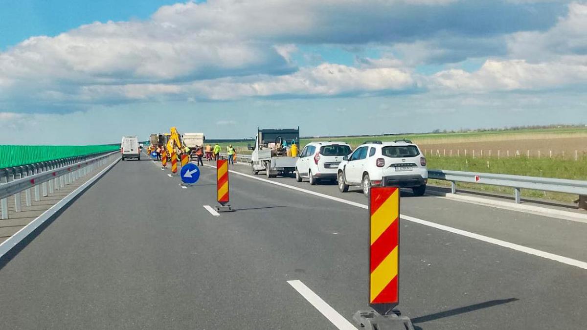 A7: CNAIR anunță restricții de circulație. Unde și când au loc lucrările