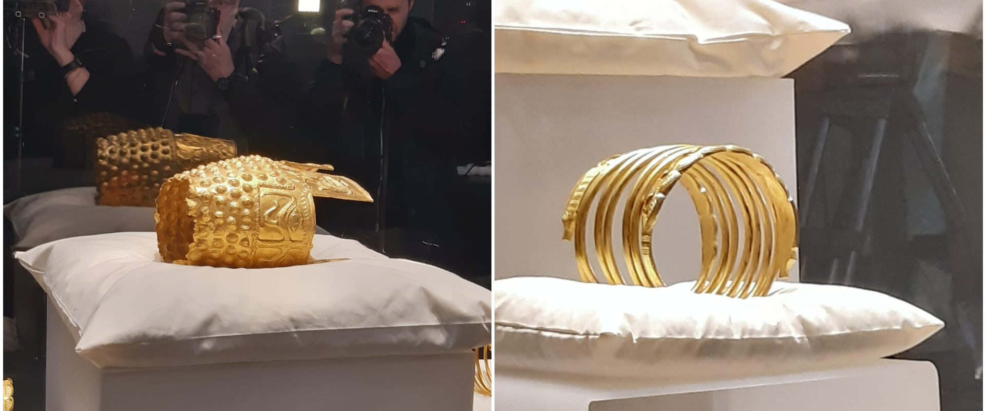 Coiful de la Coțofenești și brățările dacice, expuse la Muzeul de Istorie