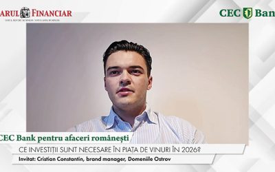 CEC Bank dă startul: Vinurile Domeniile Ostrov, succes răsunător online