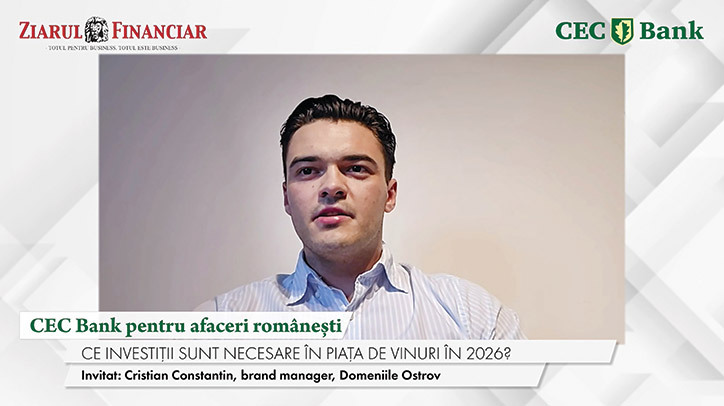 CEC Bank dă startul: Vinurile Domeniile Ostrov, succes răsunător online