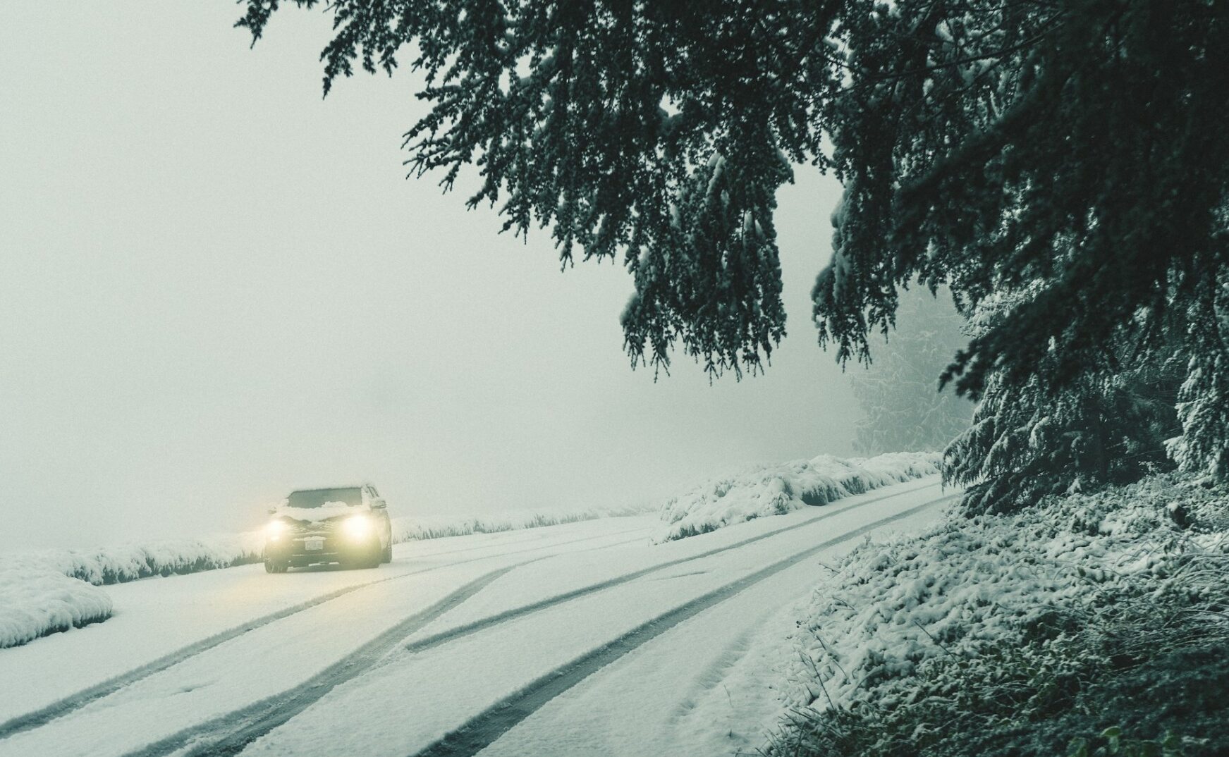 Ninsori în Pasul Prislop: DN18, blocat! Județul Suceava, izolat?
