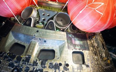 Orion, capsula NASA arsă de viu: A rezistat la peste 2.000 de grade