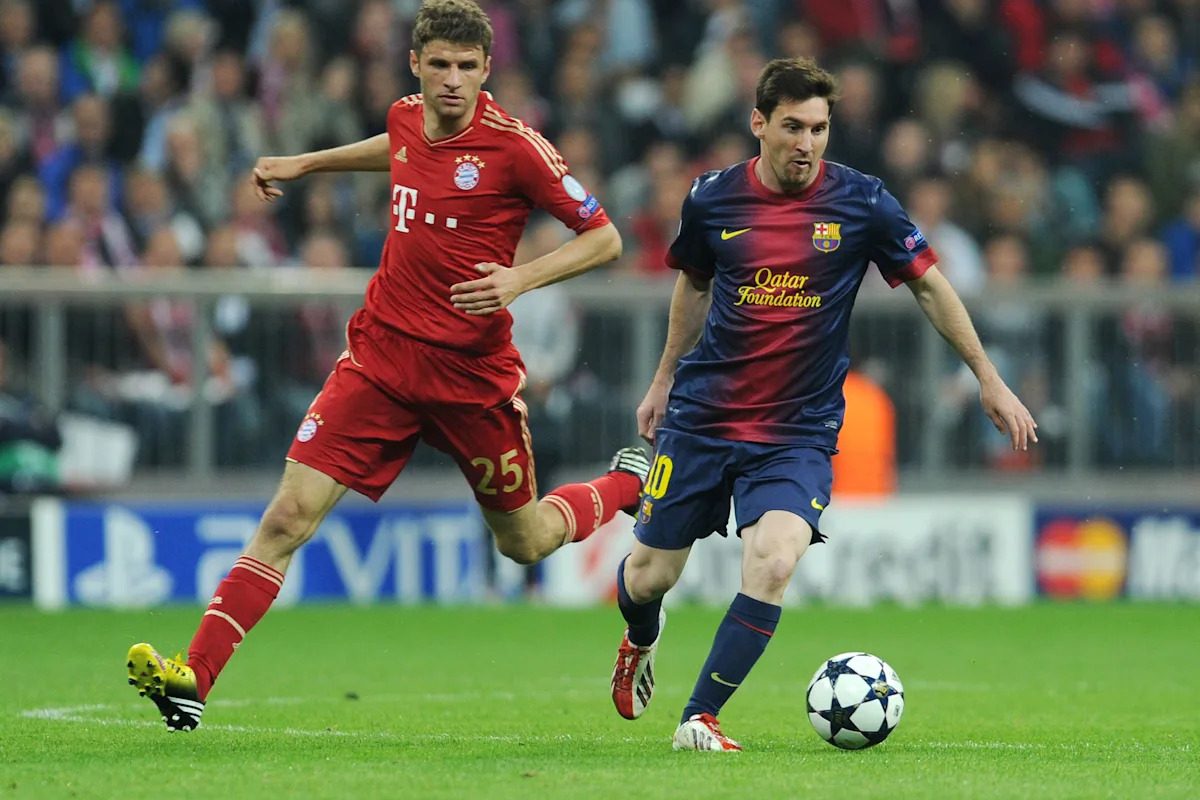 Manevră ULUITOARE: Michael Olise, pe urmele lui Thomas Müller și Lionel Messi