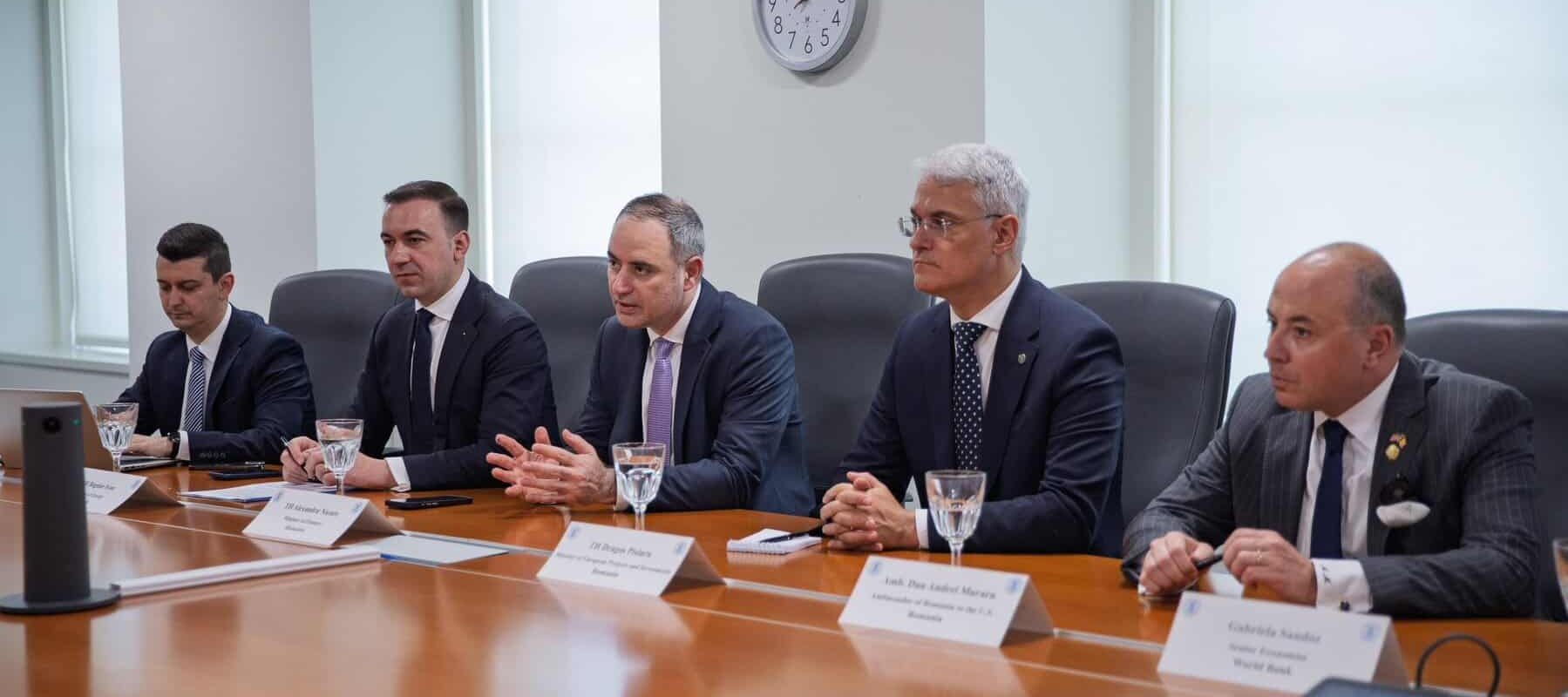 Miniștrii României la Washington: Parteneriat cu Exim Bank US pentru investiții strategice