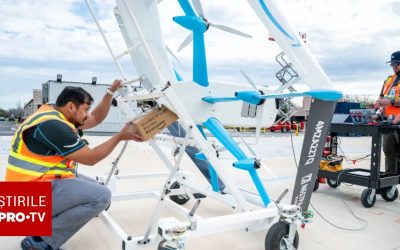 Revoltă online: Drone Amazon prăbușesc colete fragile cu IA, furie maximă