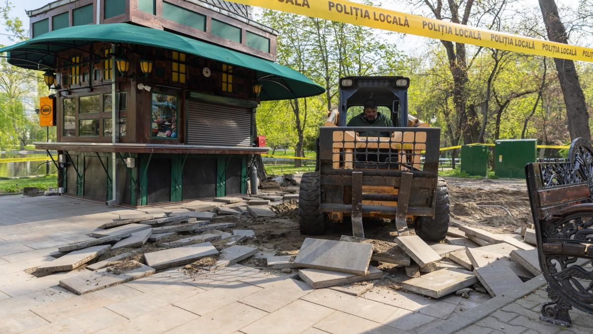 Ciucu, după Cișmigiu, vrea să demoleze terasele din Herăstrău