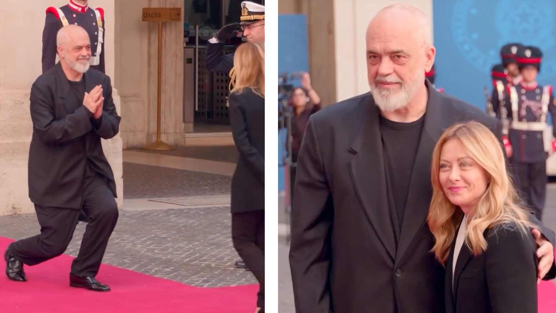 Gest ȘOCANT: Premierul Albaniei, Îngenunchere în Fața lui Meloni. Ce Ascunde?