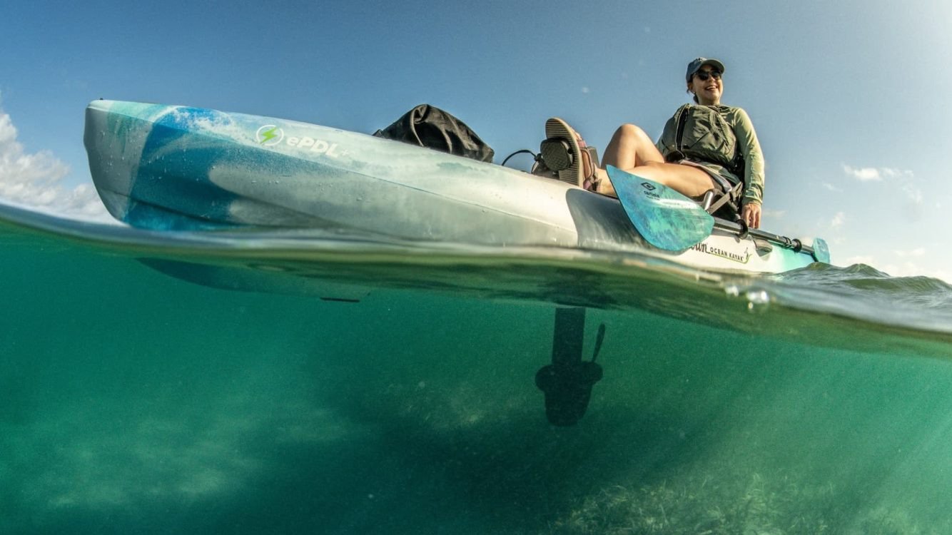 Un kayak electric: Inovație acvatică, o premieră pe piață