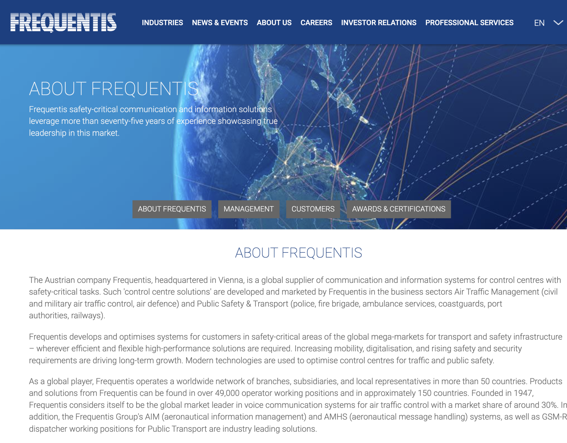 Afaceri record pentru frequentis România: 95 mil lei în 2025, plus 35%