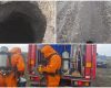 Gaură misterioasă la Dochia, Neamț: Degajă clor periculos