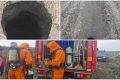 Gaură misterioasă la Dochia, Neamț: Degajă clor periculos