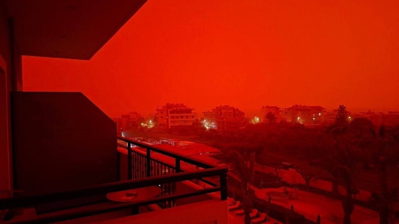 Bărbat decedat lângă Atena, Creta acoperită de praf saharian