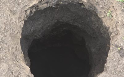 Groapă LETALĂ în Neamț: Emană clor și are 10 metri adâncime