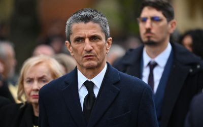 Răzvan Lucescu, cuvinte sfâșietoare la înmormântarea lui Mircea: „A iubit România”