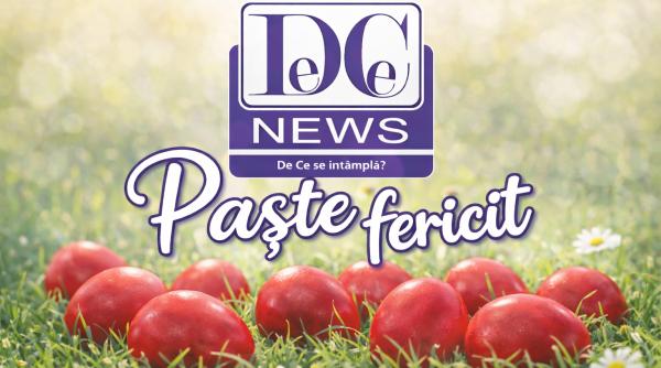 Hristos a Înviat! DC News vă dorește Sărbători luminate și liniștite