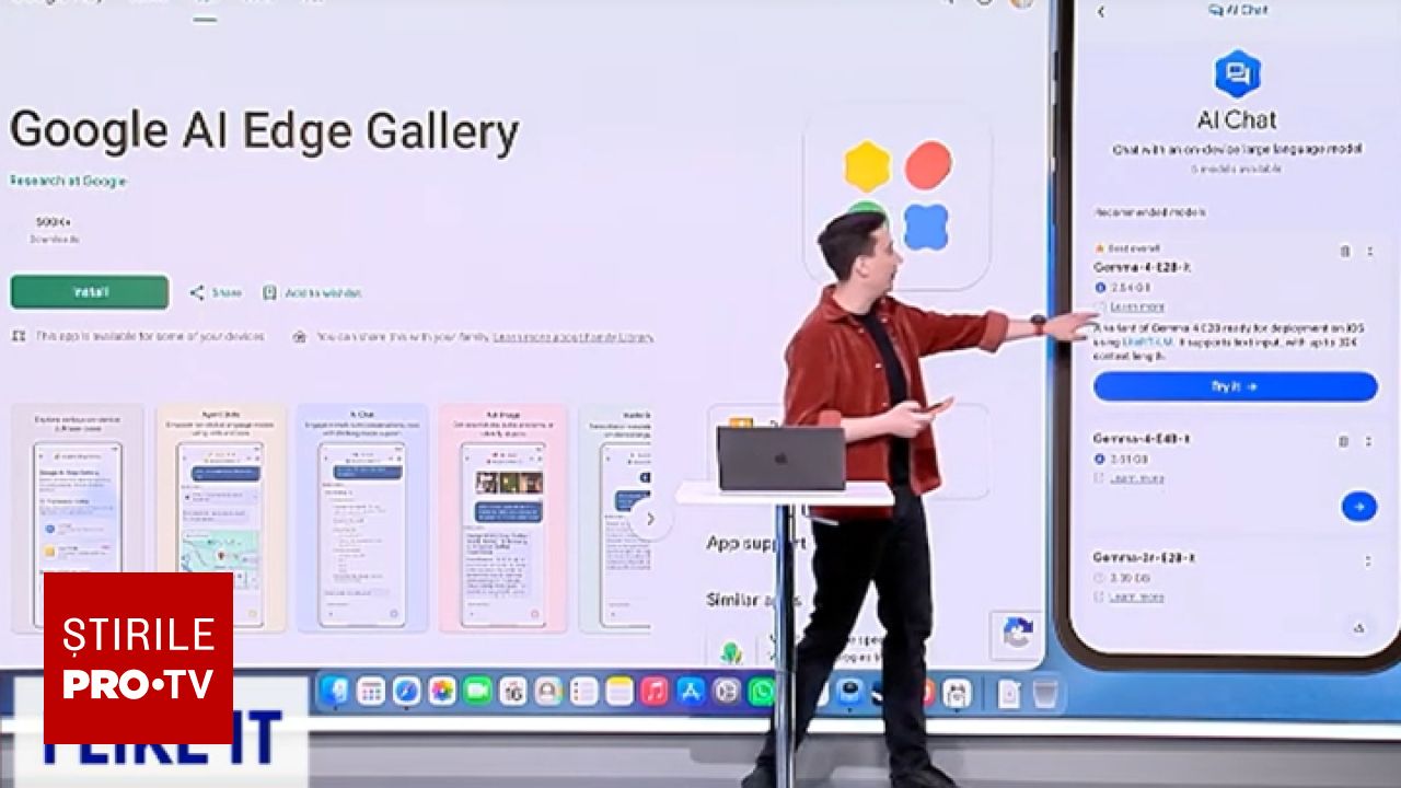 Inteligența Artificială pe telefon ȘI PC: Cum o folosești GRATIS