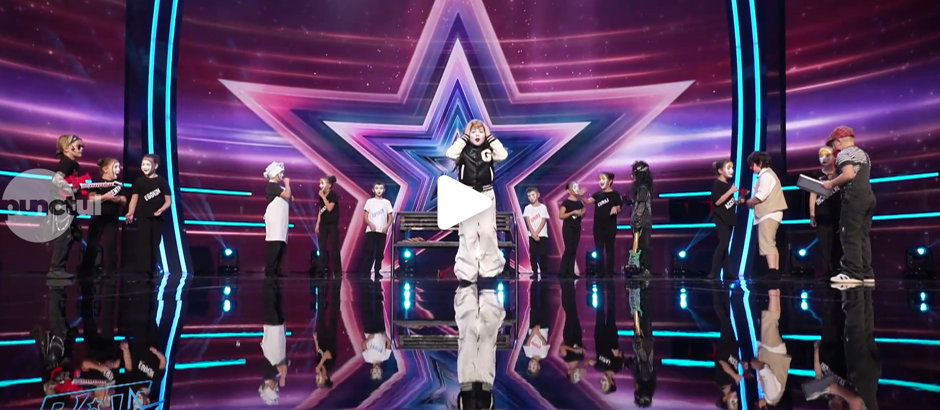 Micii artiști din Reghin, explozie de emoție la „Românii au talent”