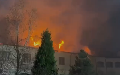 Incendiu devastator la Mănăstirea Bistrița din Vâlcea, pompierii au intervenit