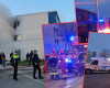 Incendiu violent în Constanța: Plan Roșu activat, fetiță de 9 ani, la spital