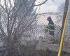 Incendiu devastator într-un cimitir din Botoșani: Flăcările au mistuit morminte