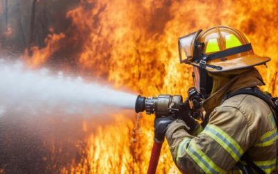 Incendiu devastator la Galați: Proprietarul service-ului, cu arsuri grave