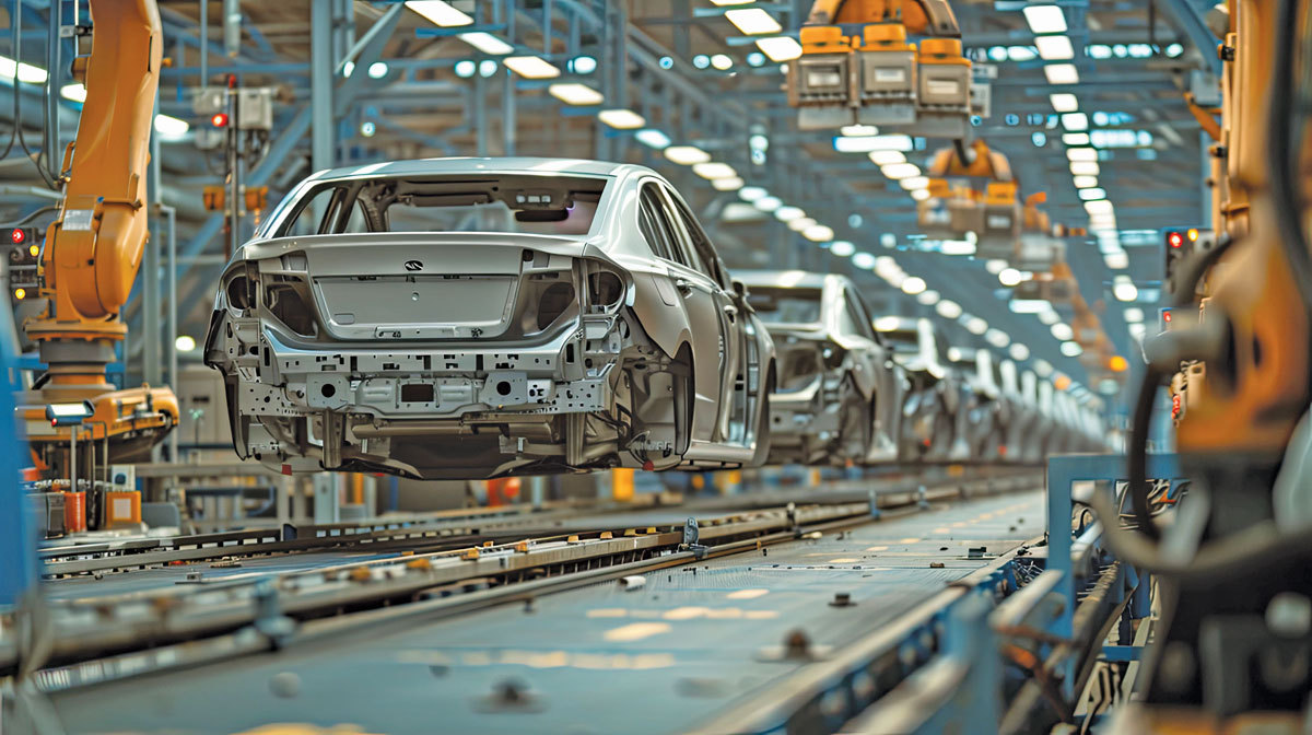 Producția industrială a scăzut în februarie cu 1,8% față de anul trecut