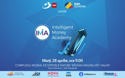 Academy INTELLIGENT MONEY: 200 antreprenori, 10 speakeri și 5 workshopuri