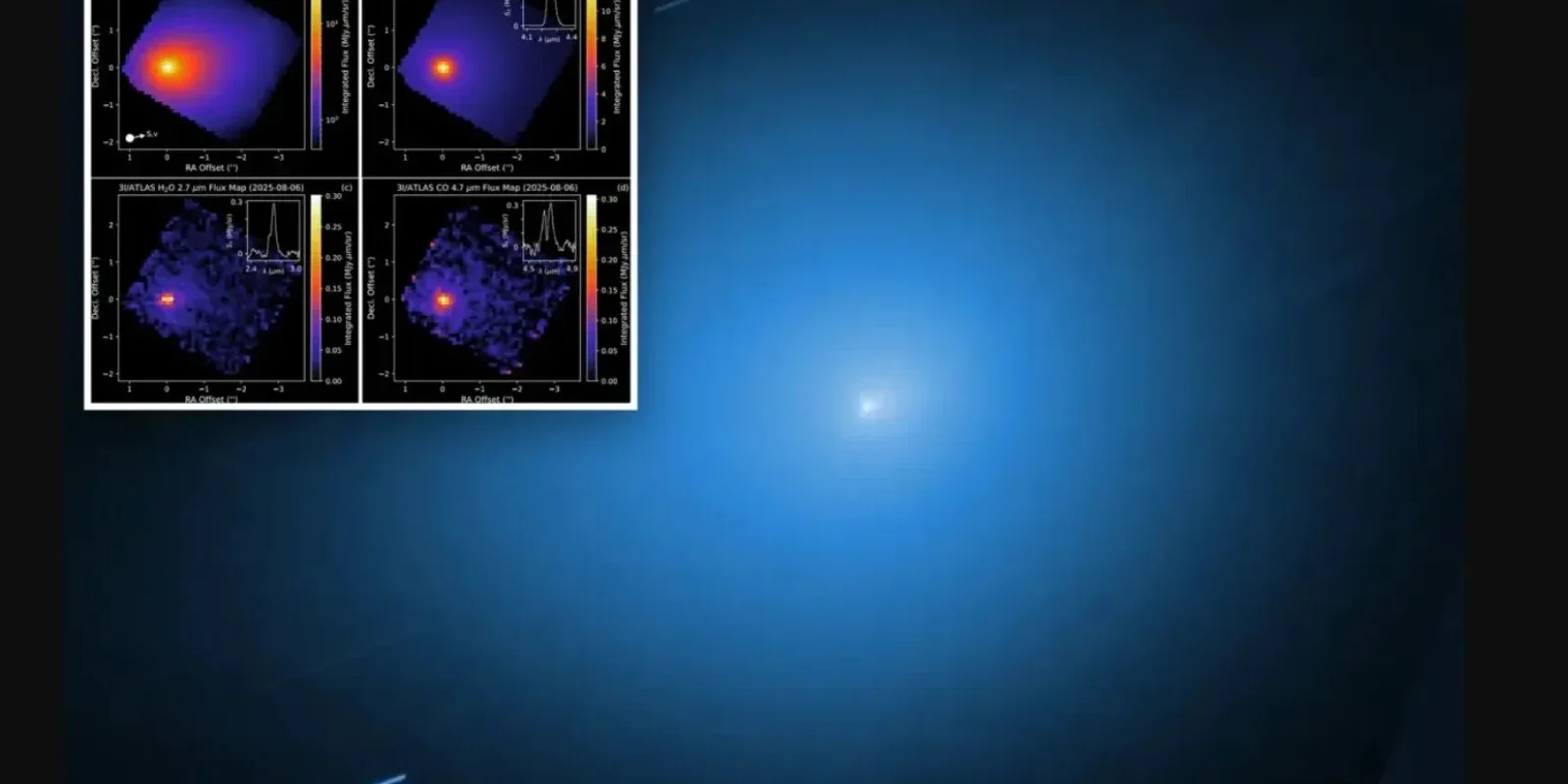 Cometa 3I/ATLAS: Spală zilnic spațiul cu apă cât 70 de bazine olimpice!