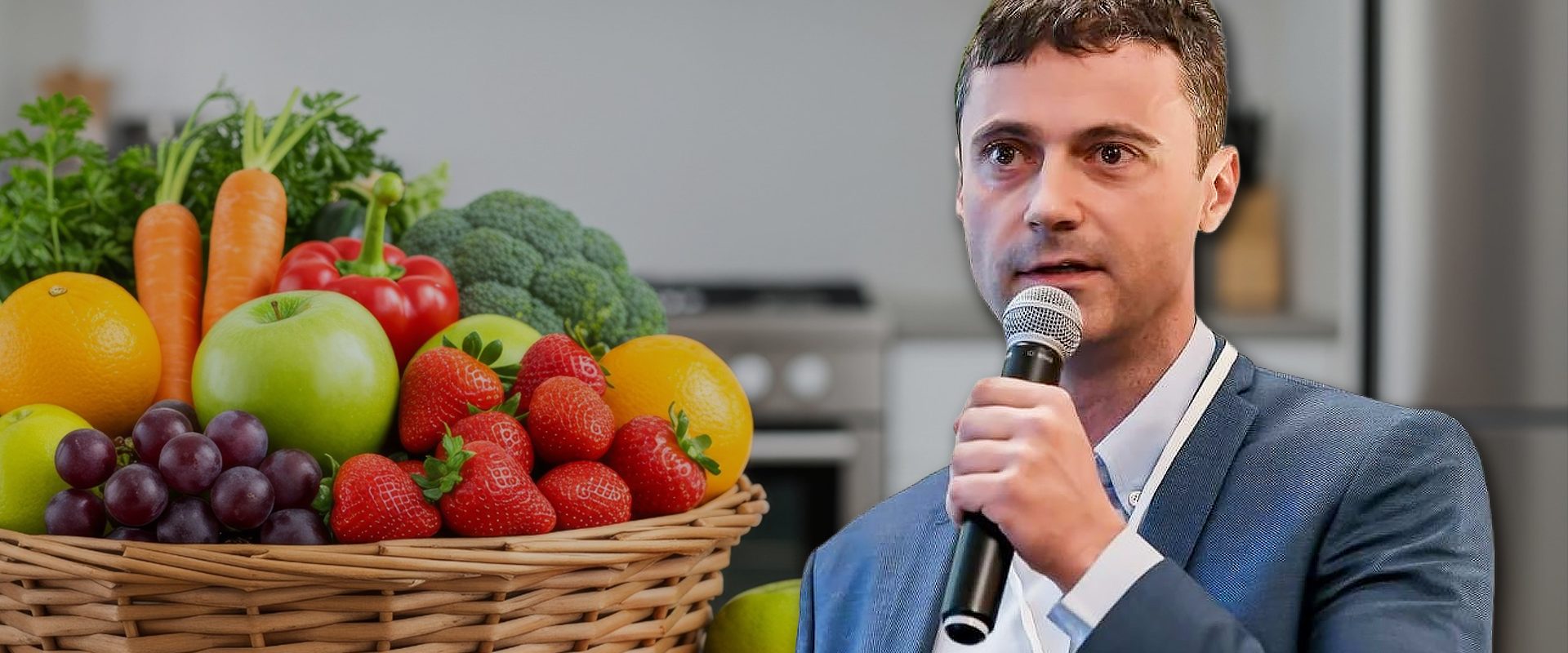 Coșul de Paște se umple de prospețime și culoare, cu fructe și legume proaspete, specifice sezonului