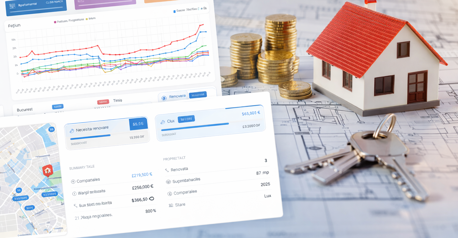 Platforma imo360, bazată pe inteligență artificială, promite să revoluționeze piața imobiliară din România, oferind evaluări mai precise ale proprietăților și ajutând la identificarea potențialelor investiții subevaluate