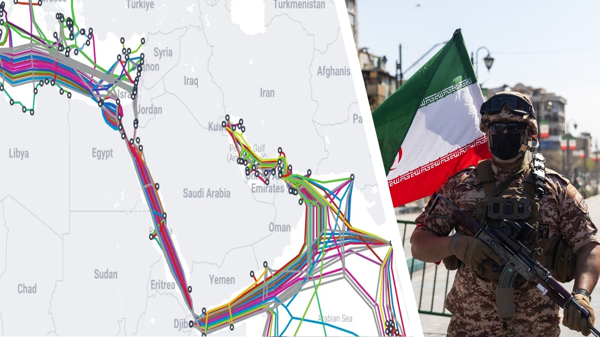 Iranul vizează cabluri submarine: „infarct digital” global, avertizează experții