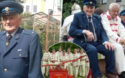 Pompierul-Centenar din Cehia: Lucrează activ din 1955!