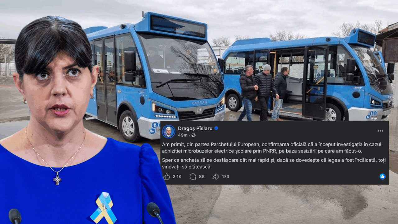 Ancheta KOVESI la microbuze: JAFF din bani europeni, anunț ministru