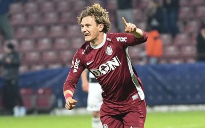 CFR Cluj, victorie dramatică la Argeș în prelungiri: Podiumul Superligii cucerit
