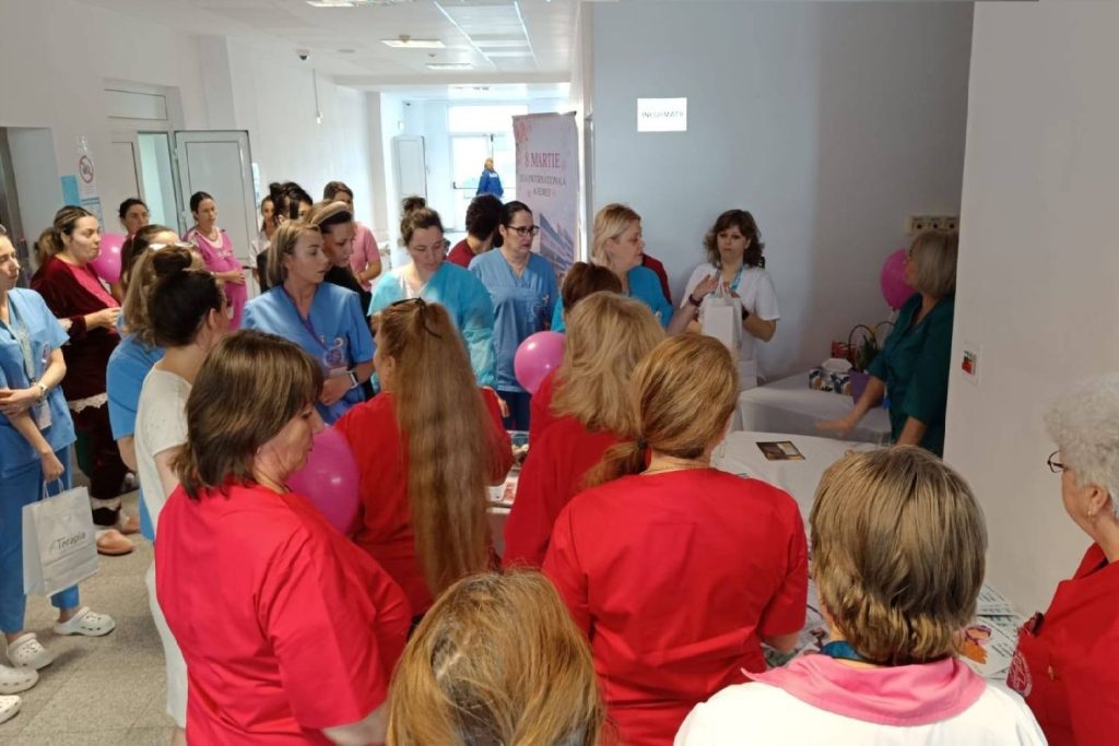 BUZĂU – Maternitatea din BUZĂU a marcat Ziua Internațională a Femeii printr-un eveniment dedicat mămicilor și cadrelor medicale