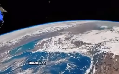 România văzută din spațiu: Delta Dunării și Marea Neagră, spectacol NASA