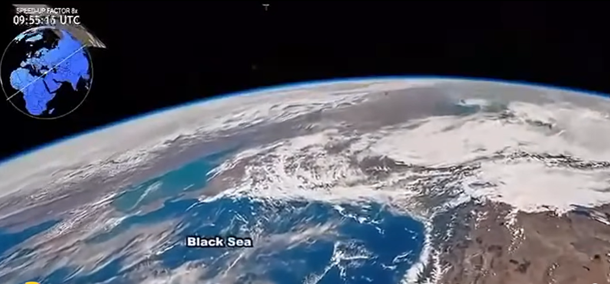 România văzută din spațiu: Delta Dunării și Marea Neagră, spectacol NASA