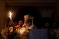 Slujba Învierii la Catedrala Patriarhală: Imagini spectaculoase din București