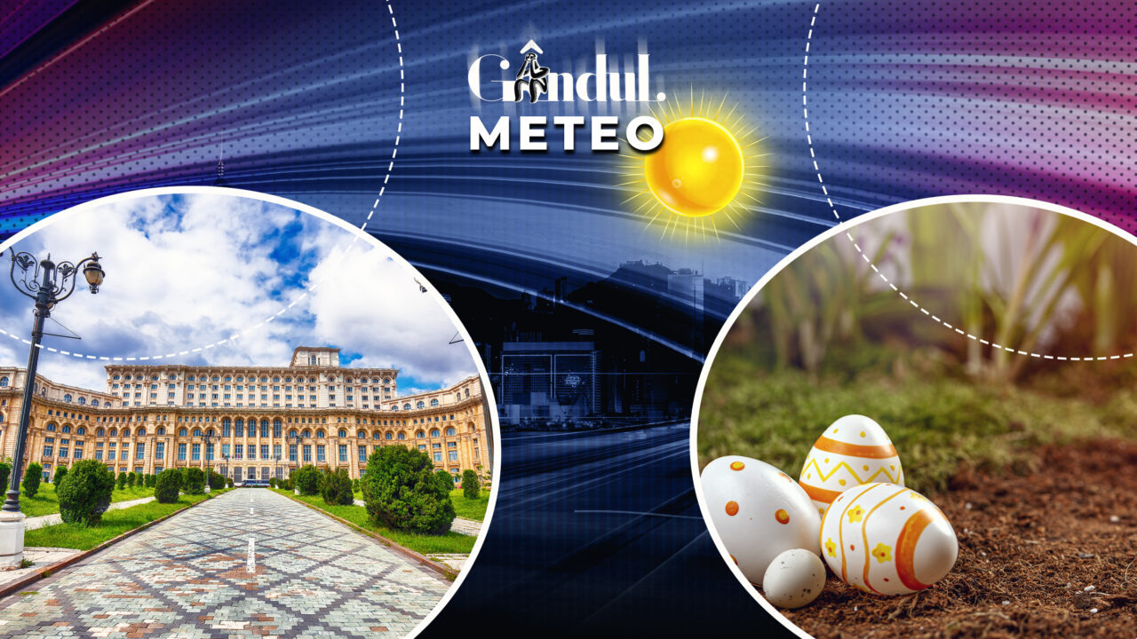 Vremea de Paște: Prognoza ANM, exclusiv pentru Gândul. Unde e soare și unde ninge în România