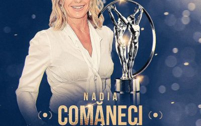 Nadia Comăneci, legendă a gimnasticii, premiată cu Laureus pentru întreaga carieră