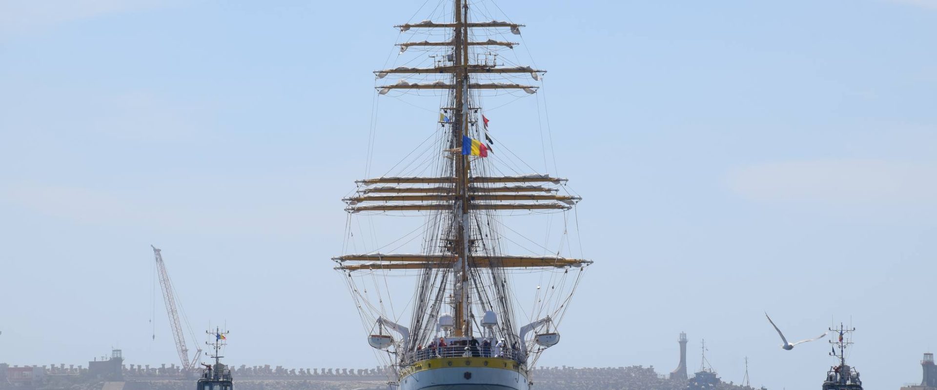 Mircea, bricul-fanion al României, pleacă în marș internațional de 5 luni