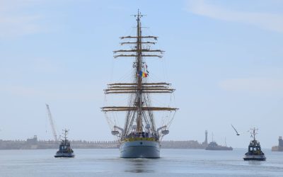 Mircea, bricul-fanion al României, pleacă în marș internațional de 5 luni