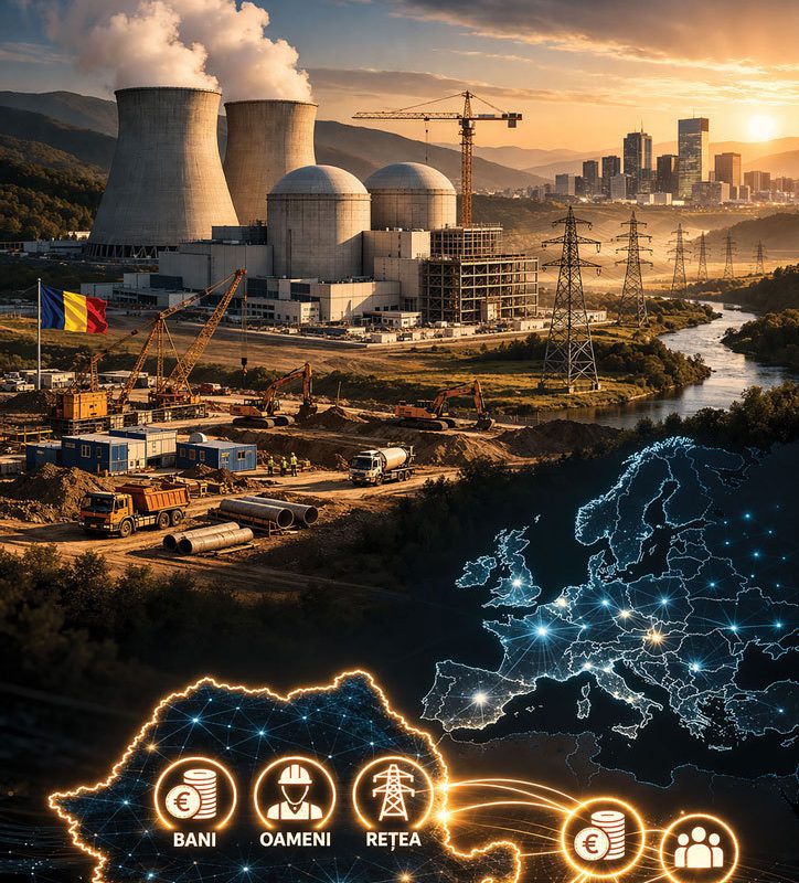 Nuclearul, „mainstream” în Europa: România încearcă trei proiecte, dar
